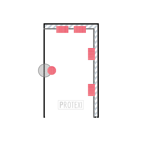 Kit protector parking columna y pared - Imagen 5